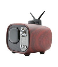 Cassa Speaker Bluetooth B3 Stile Televisione Retro Vintage Smartphone Sd Usb Aux         