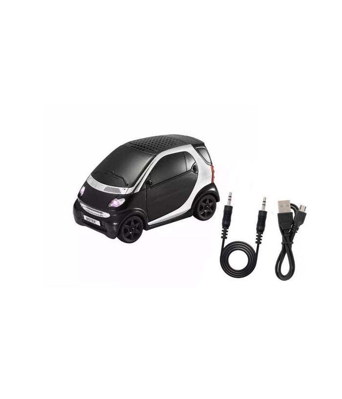 Trade Shop - Cassa Speaker Bluetooth Forma Auto Smart Stereo Tf Usb Aux Portatile Led Q-yx233 -