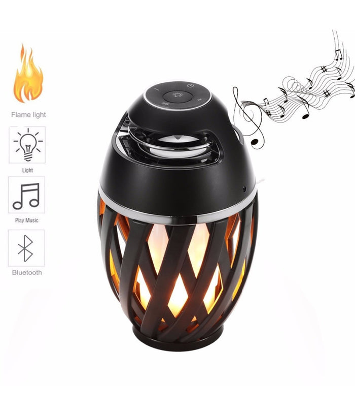 Cassa Speaker Flame Light Led Bluetooth Portatile Senza Fili Tf Mp3 Bt4.2         