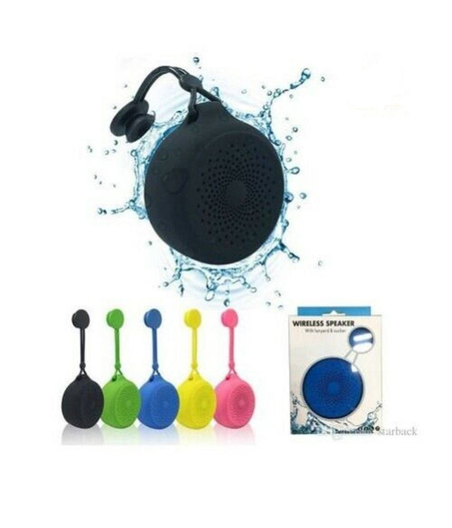 Cassa Speaker Mini Imperameabile Bluetooth Q50 Per Doccia Bagno Colorata         
