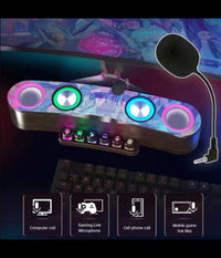 Cassa Wireless Bluetooth Speaker Gaming Desktop Laptop Pc Barra Audio Q-yx800         