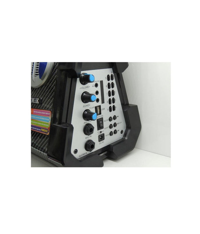 Cassaamplificata Per Chitarra Ricaricabile Mp3 Usb Micro Sd Con Microfono Mkb60         