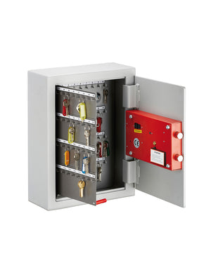 Cassaforte a combinazione Boyard, installazione libera, per chiavi e valori, due catenacci, chiavi emergenza - THIRARD