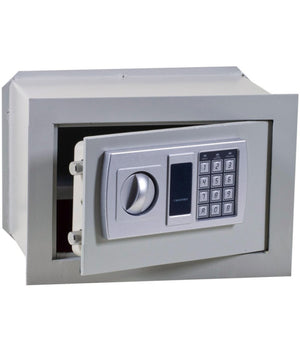Cassaforte A Muro Numerica Digitale Elettronica 31x20x20cm Sicurez. Grigio Scuro         