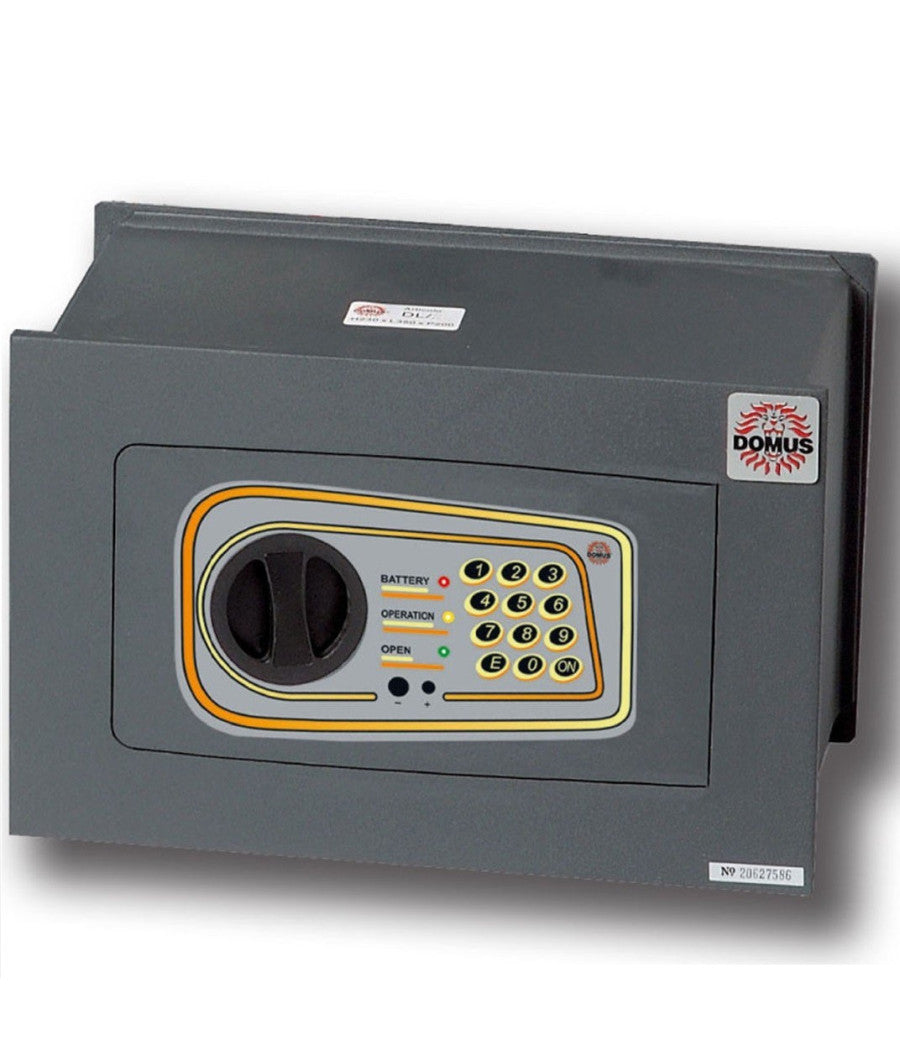 Cassaforte Digitale A Muro Cassetta Sicurezza Elettronica 30x25x20cm Casa Hotel         