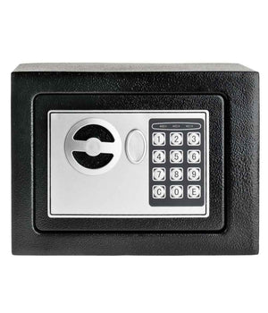 Cassaforte Digitale In Acciaio Con Tastierino E Chiave Per L'apertura Manuale         