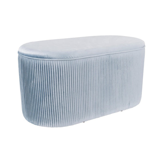 Cassapanca Contenitore Ellittica Arhis 80x40x40 Grigio