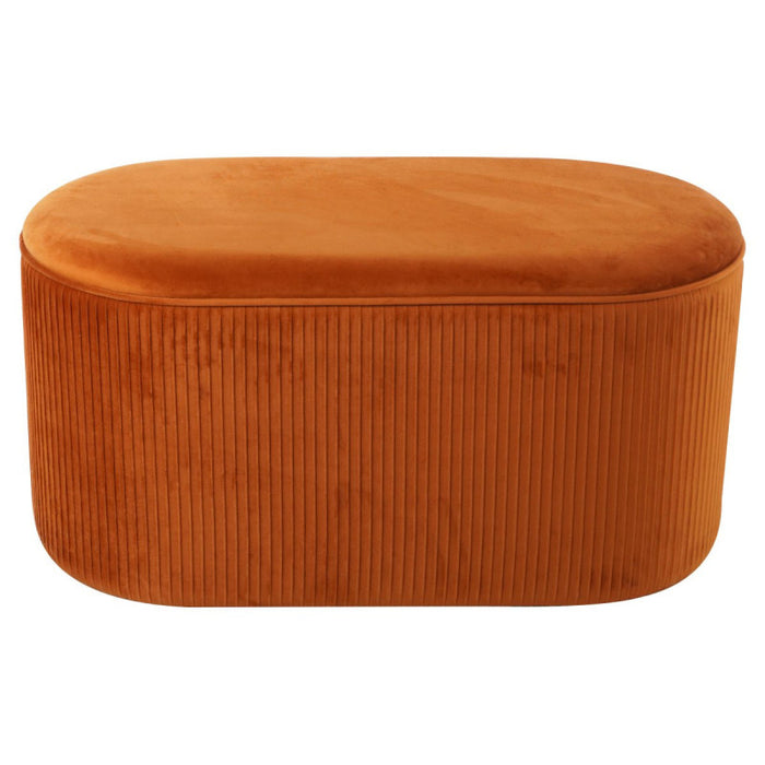 Cassapanca Contenitore Ellittica Arhis 80x40x40 Mattone