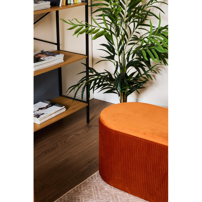 Cassapanca Contenitore Ellittica Arhis 80x40x40 Mattone