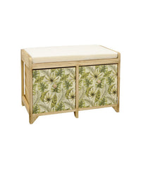 CASSAPANCA FOGLIE 2 CASSETTI BEIGE E VERDE