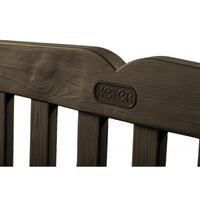 Cassapanca in Resina Eden Storage Bench Marrone Cm. 140X60X84H Keter