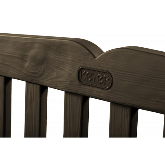 Cassapanca in Resina Eden Storage Bench Marrone Cm. 140X60X84H Keter