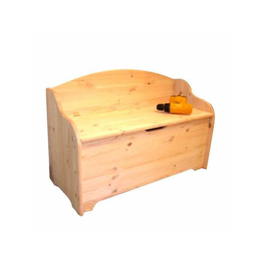 Cassapanca Legno con Schienale 100X41 h 67