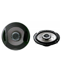 Casse 400w 16cm Altoparlanti Stereo Hi-fi Auto 2vie Tweeter Tuning Incasso Coassiali         