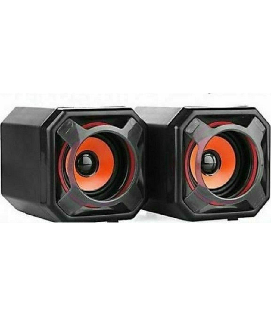 Casse Altoparlante Per Computer 2,0 Mega Bass Bluetooth 10w Usb Portatile Q-a30         