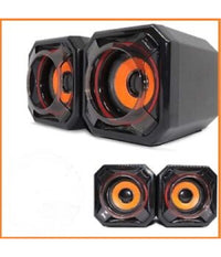 Casse Altoparlante Per Computer 2,0 Mega Bass Bluetooth 10w Usb Portatile Q-a30         