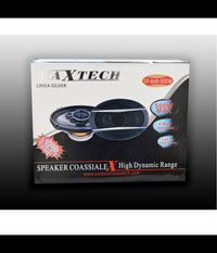 Casse Auto 500w 4 Vie 6x9" Coppia Altoparlanti Coassiali Stereo Maxtech Sp-6x9-500w         