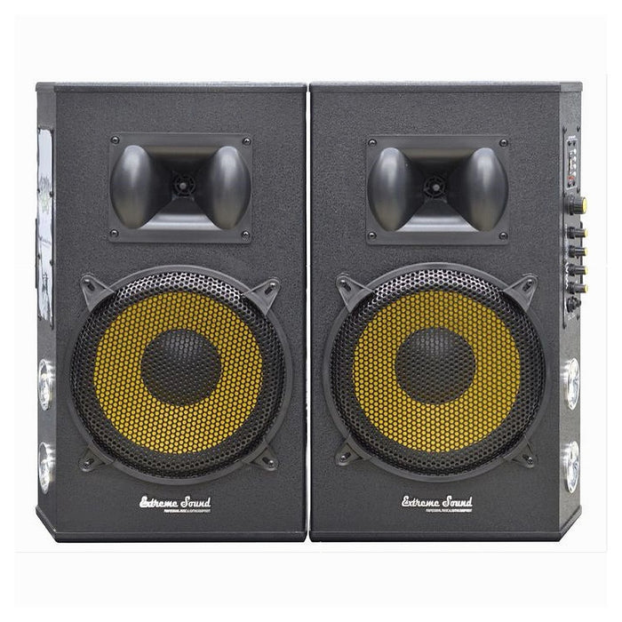 Casse Bluetooth Amplificate Karaoke Woofer Sound Musica 1400 W Maxtech Cx-2s10u         
