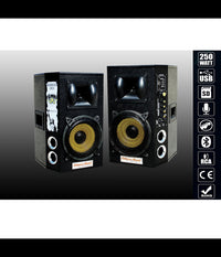 Casse Bluetooth Amplificate Karaoke Woofer Sound Musica 1400 W Maxtech Cx-2s10u         