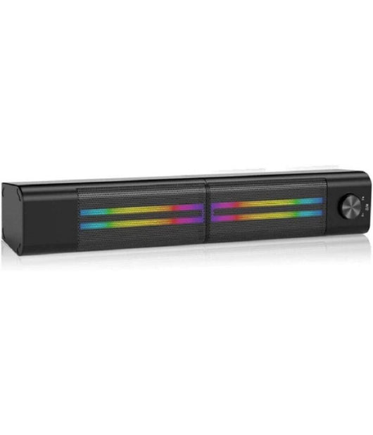 Casse Soundbar Barra Audio Usb 2.0 Speaker Blutooth Led Rgb Home Theatre Pk6807         
