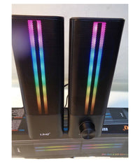 Casse Soundbar Barra Audio Usb 2.0 Speaker Blutooth Led Rgb Home Theatre Pk6807         