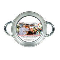 Trade Shop - Casseruola Pentola In Alluminio Con 2 Maniglie Metallo ø16-18 Cm Utensile Per Cucina -