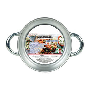 Trade Shop - Casseruola Pentola In Alluminio Con 2 Maniglie Metallo ø16-18 Cm Utensile Per Cucina -