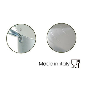 Trade Shop - Casseruola Pentola In Alluminio Con 2 Maniglie Metallo ø16-18 Cm Utensile Per Cucina -