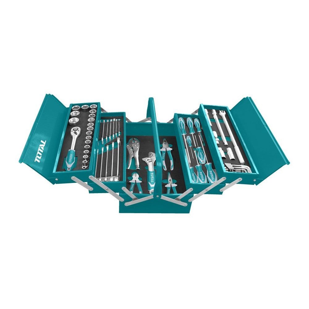 Cassetta 5 scomparti con 59 utelsili