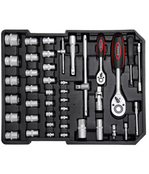 Set Attrezzi 186pz Trolley Valigia Portattrezzi Cassetta Portautensili Lavoro         