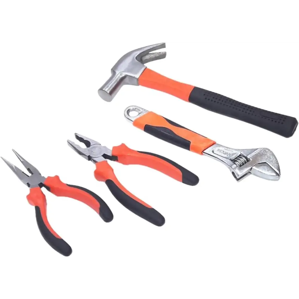 Cassetta attrezzi Completa con Attrezzi da Lavoro con Trapano Avviatore