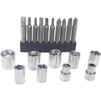 Cassetta attrezzi Completa con Attrezzi da Lavoro con Trapano Avviatore