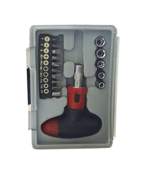 Cassetta Attrezzi Kit Utensili Di Precisione 24pz Ferramenta Beper         