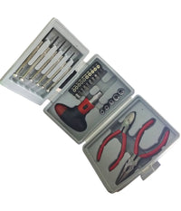 Cassetta Attrezzi Kit Utensili Di Precisione 24pz Ferramenta Beper         