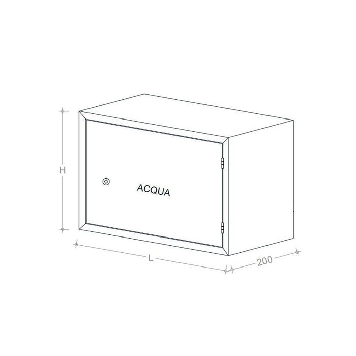 Cassetta cassonetto contenitore zincato per contatore acqua, scegli se  h 50 x l 70 x p 20cm