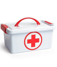 Cassetta Con Manico Pronto Soccorso Sanitaria Contenitore Medicinali 29x18x13cm         