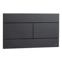 Cassetta da incasso Oli74 Plus doppio scarico con placca wc nero Matt