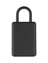 Cassetta portachiavi keybox a combinazione, 4 cifre, ansa in acciaio rimovibile, grigio/nero - THIRARD