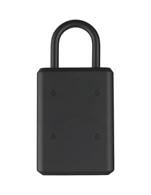 Cassetta portachiavi keybox a combinazione, 4 cifre, ansa in acciaio rimovibile, grigio/nero - THIRARD