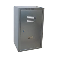 Cassetta gas h 55 x l 30 x p 30cm cassonetto contenitore zincato per contatore