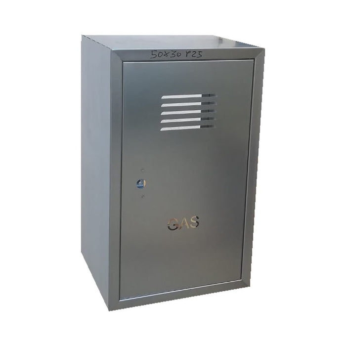 Cassetta gas h 55 x l 30 x p 30cm cassonetto contenitore zincato per contatore