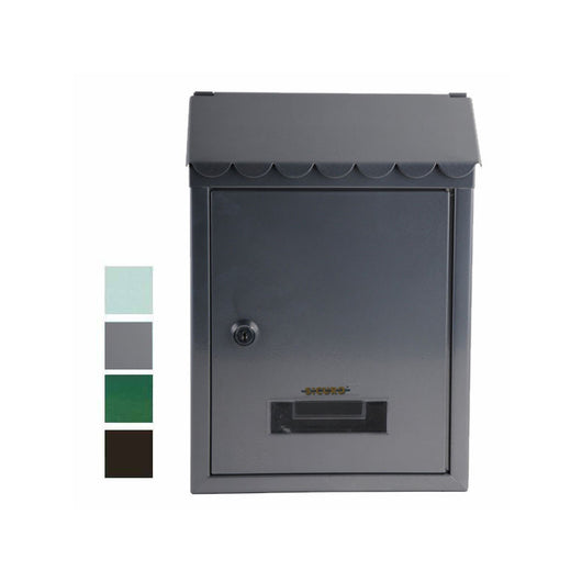 Cassetta Lettere Acciaio Nera T/Ap Sicuro 06571