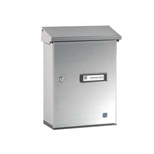 Cassetta Lettere Inox Tetto Ap 10-017 Silmec