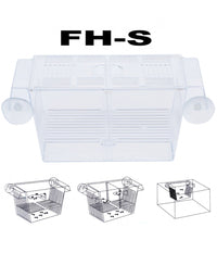 Cassetta Per Acquario Per Allevamento Separa Pesci Proteggi Uova Incubatrice         