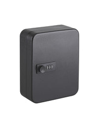 Armadietto Cassetta portachiavi keybox a combinazione, nero, capacità 30 chiavi - THIRARD
