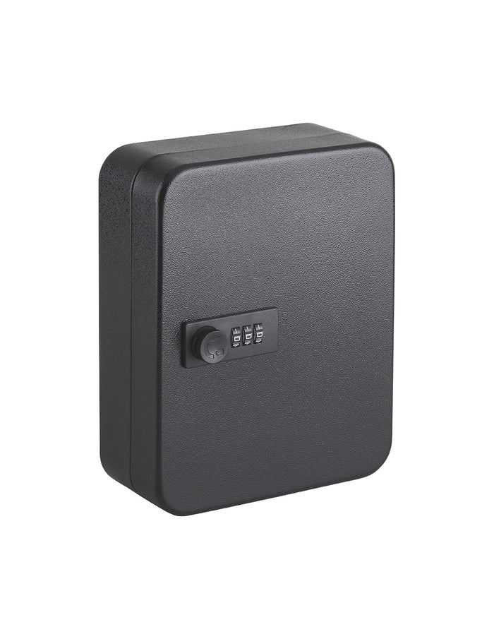 Armadietto Cassetta portachiavi keybox a combinazione, nero, capacità 30 chiavi - THIRARD