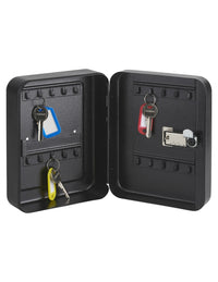 Armadietto Cassetta portachiavi keybox a combinazione, nero, capacità 30 chiavi - THIRARD