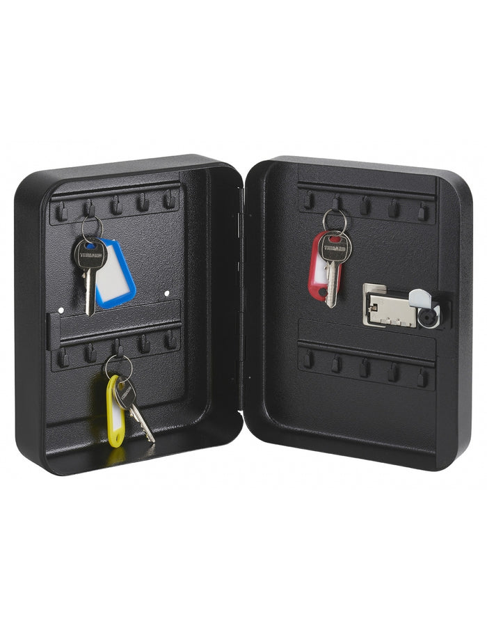 Armadietto Cassetta portachiavi keybox a combinazione, nero, capacità 30 chiavi - THIRARD