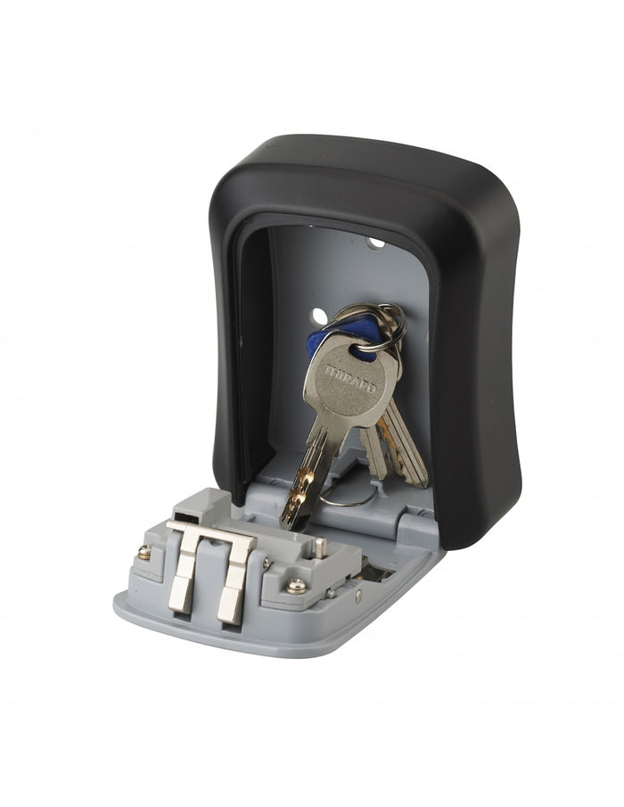Cassetta portachiavi keybox a muro, di sicurezza, combinazione a 4 cifre, per chiavi portone B&B - THIRARD