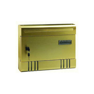 Cassetta per Lettere Blinky Alex-Maxi Bronzata 36,5X6X29H